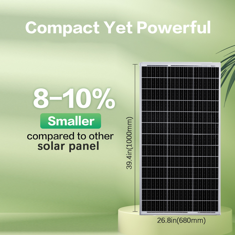 150w Solarpanel 12v Mono Off-Grid-Strom für Wohnmobil