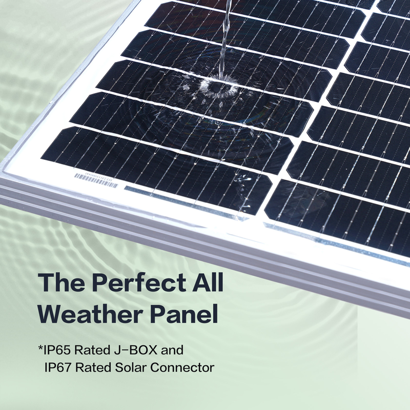 150w Solarpanel 12v Mono Off-Grid-Strom für Wohnmobil