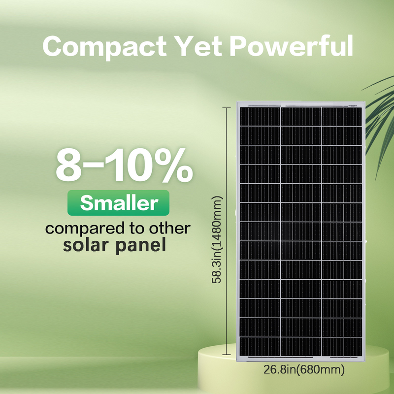 200w Solarpanel 12v Mono Off-Grid-Strom für Wohnwagen