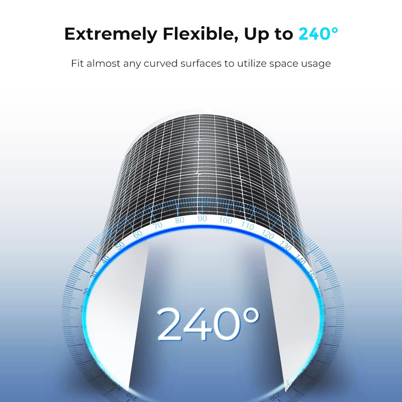 200w Flexible Solar Panel 12v Mono Batterie für Wohnwagen RV Boot Camper Van Shed